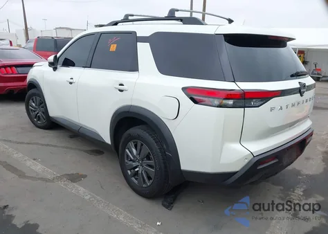 2022 Nissan Pathfinder Sv from USA, damaged, VIN 5N1DR3BA8NC262655